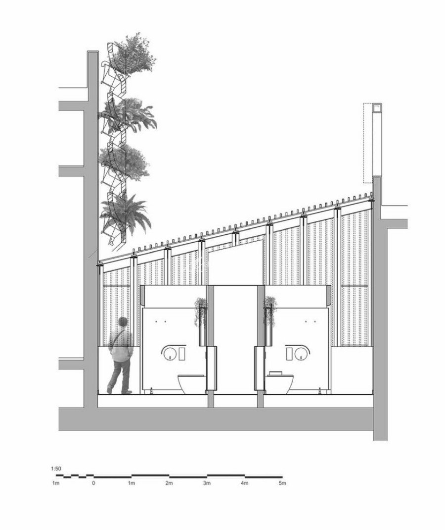 公廁垂直綠化